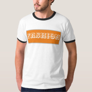 Fashion white and yellow T-Shirt
