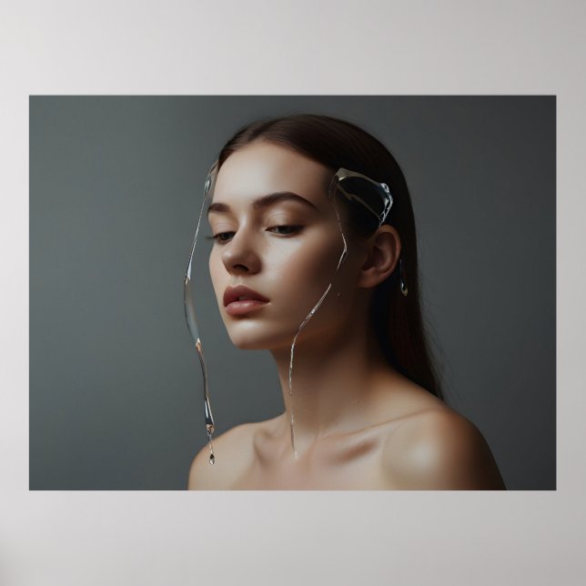 Fashion woman fine art  poster (Front)