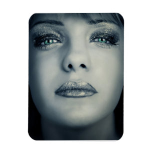 Fashion woman portrait  magnet