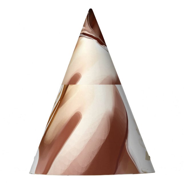 Fashion Woman: Stylish Contemporary Portrait. Party Hat (Front)