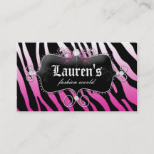 Fashion Zebra Jewellery Modern Pink