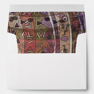 Fashionable African abstract tribal Envelope