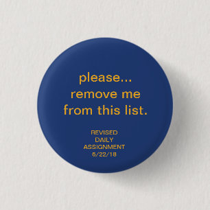Fashionable Badge Button