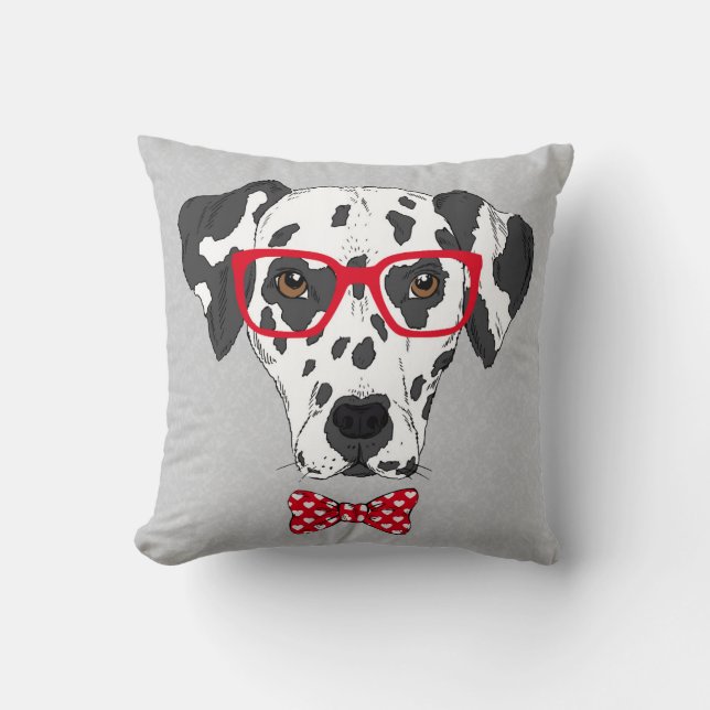 Fashionable Dalmatian Cushion (Front)
