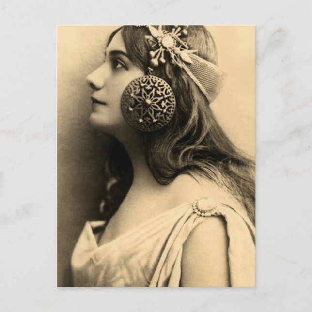 Fashionable Ear Covers Postcard (Front)