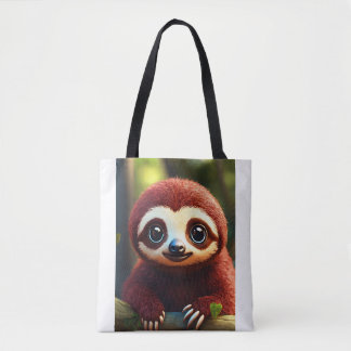 # fashionable fas: tote bag with cute monkey print