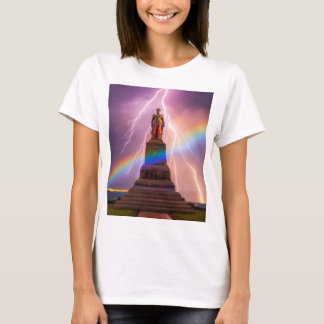 Fashionable fas: women tshirt wint unique print