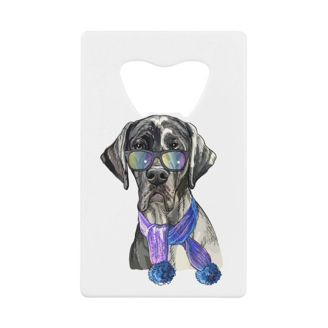 Fashionable Great Dane hipster (Front)