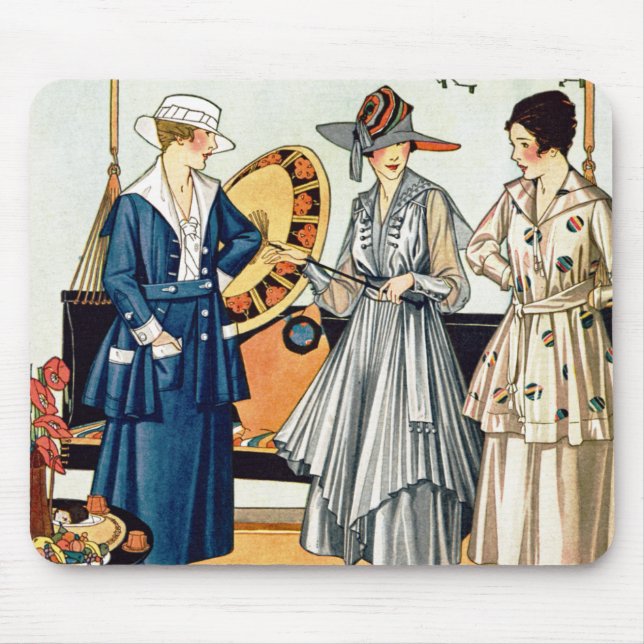 Fashionable Ladies Mouse Mat (Front)