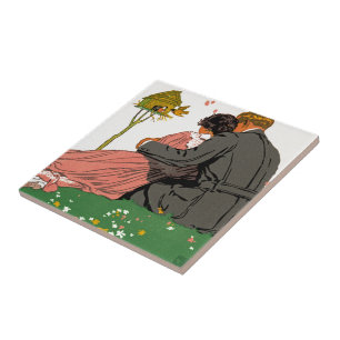 Fashionable Lovers Tile