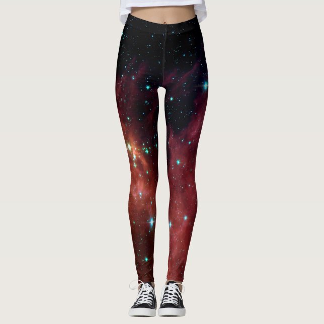 Fashionable Orion Nebula leggings (Front)
