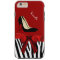 Fashionable Red & Zebra Print iPhone 6 Plus Case