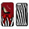 Fashionable Red & Zebra Print iPhone 6 Wallet Case