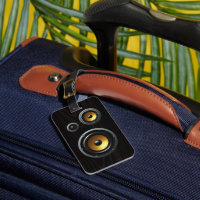 Fashionable Retro Wood Grain Speaker Trio