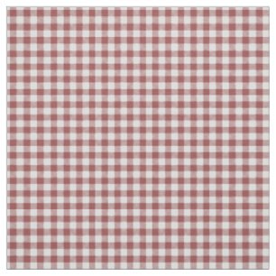 Fashionable trendy pattern tartan red and white fabric
