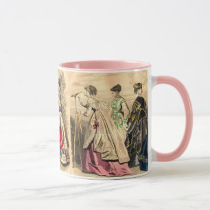 Fashionable Victorian Ladies Mug