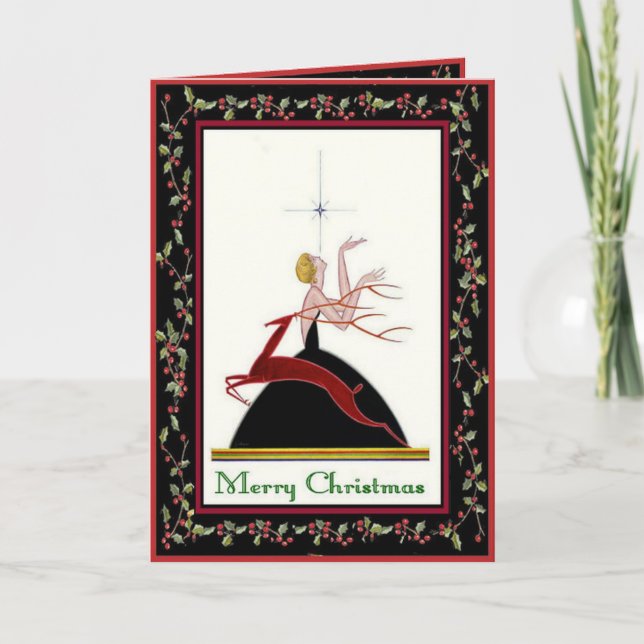 Fashionista Christmas Card (Front)