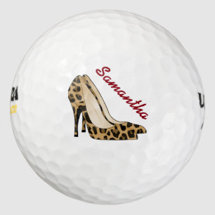 Fashionista Jaguar Stiletto Heal Custom Golf Balls