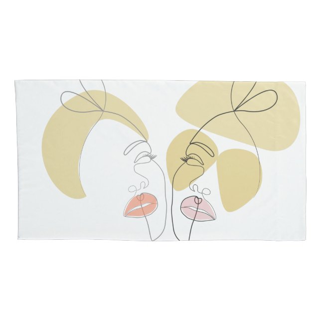 Fashionista  pillowcase (Back-Right)