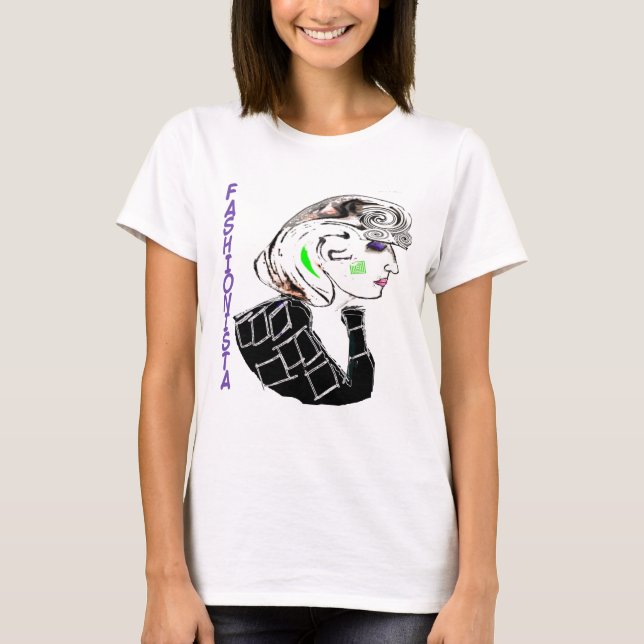 Fashionista Tee Shirt (Front)