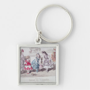 Fashions for Girls, from 'Journal des Key Ring