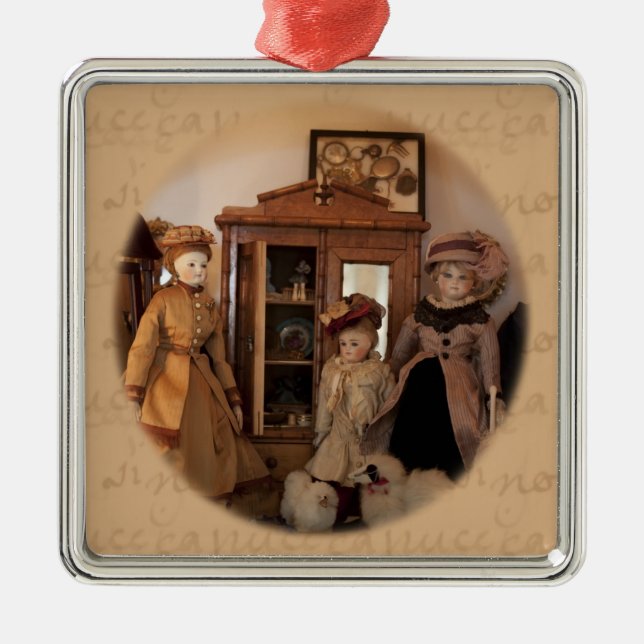 Fashions Shopping Metal Tree Decoration (Front)