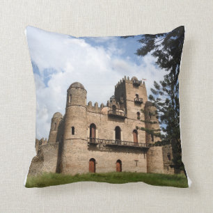 Fasilides Gondar Ethiopian Cushion
