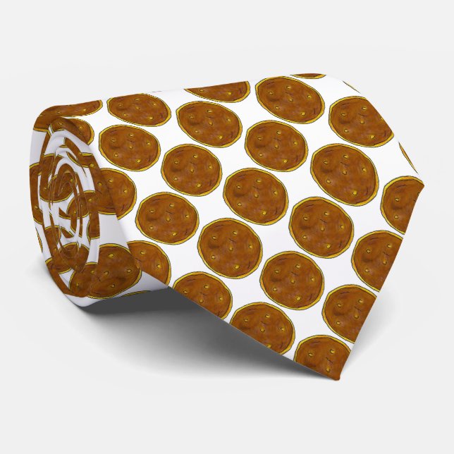 Fasnacht Fastnacht Day Doughnut Doughnut Foodie Ti Tie (Rolled)