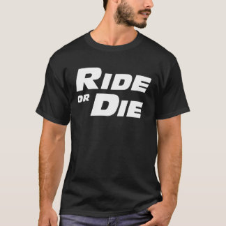FAST AND FURIOUS RIDE OR DIE Paul Walker Family Mo T-Shirt