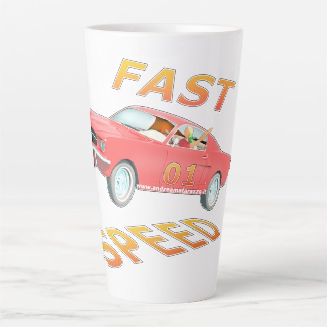 Fast and Speed Furious 01   Latte Mug (Front)
