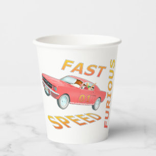 Fast and Speed Furious 01 Paper Cups