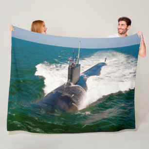 FAST ATTACK SUBMARINE – SSN-781 FLEECE BLANKET
