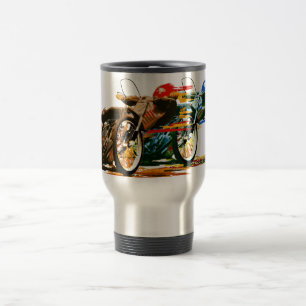Fast Awesome Speedway Motorcycle Travel Mug
