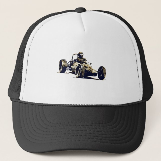 Fast Car Trucker Hat (Front)
