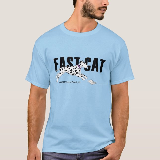 FAST CAT DCA 2022 STAFF T-Shirt (Front)