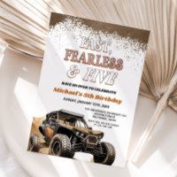 Fast Fearless & Five Muddy ATV Boy 5th Birthday