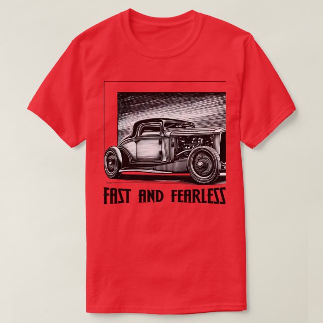 Fast Fearless T-Shirt (Design Front)
