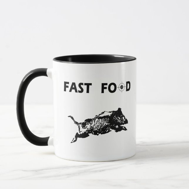 Fast food boar funny hunting mug (Left)