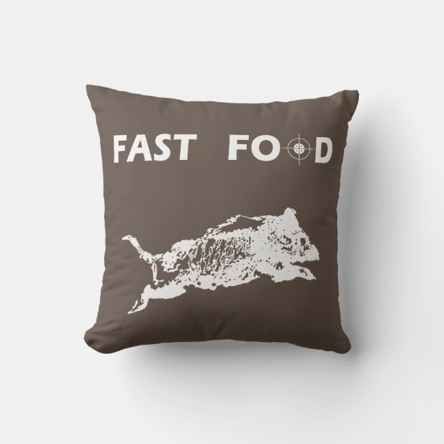 Fast food boar hunting cushion (Front)