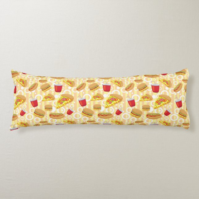 Fast Food Body Cushion (Front)