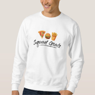 Fast Food Burger Cheese Foodie Funny Eat Gift Sweatshirt