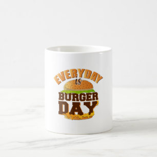 Fast Food Burger Cheese Funny Eat Foodie Gift Coffee Mug