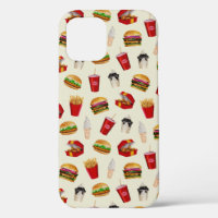 Fast Food Burgers, Fries, Sundaes