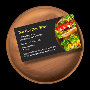 Fast Food Businesscards Business Card