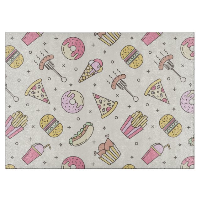 Fast Food Cutting Board (Front)