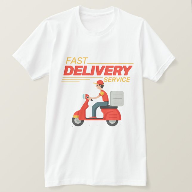 Fast Food Delivery T-Shirt (Fast Delivery Service T-shirt!)