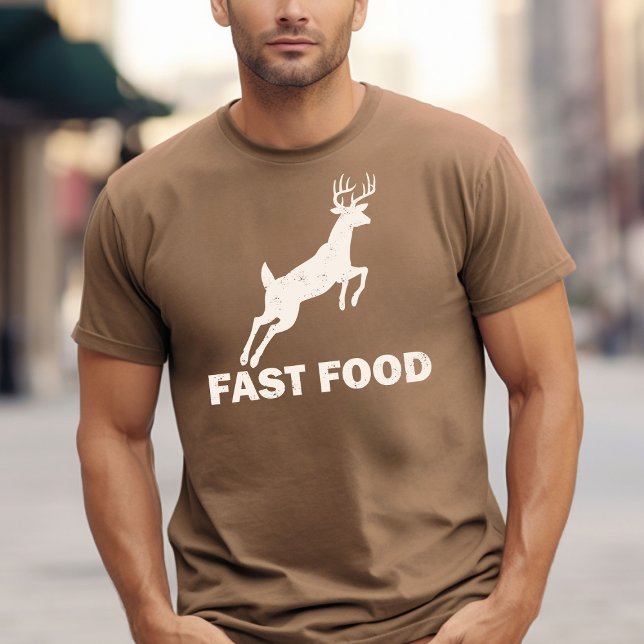 Fast Food Design with an Image of a Deer T-Shirt (Creator Uploaded)