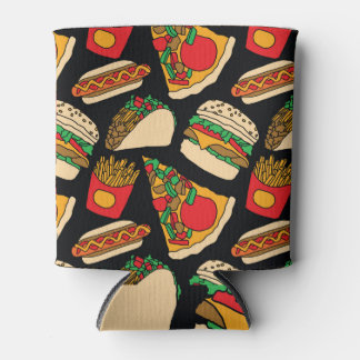 Fast Food Fiesta: Vintage Pattern Isolation Can Cooler