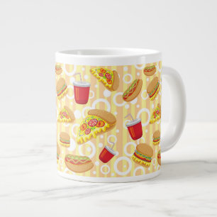 Fast Food Large Coffee Mug