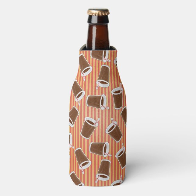 Fast food pattern 2 bottle cooler (Bottle Front)